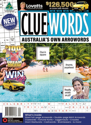 Cluewords Issue 233 | LovattsMagazines.co.nz