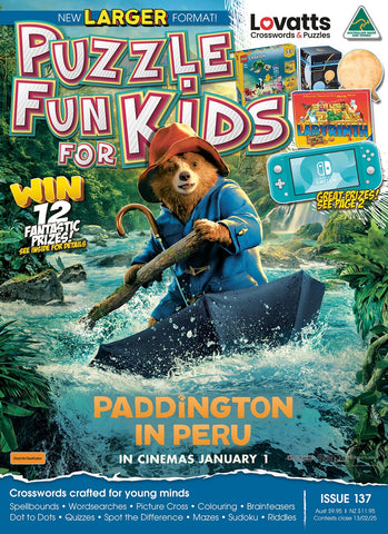 Puzzle Fun For Kids Issue 137 | LovattsMagazines.co.nz