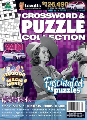 Crossword & Puzzle Collection Issue 148 | LovattsMagazines.co.nz