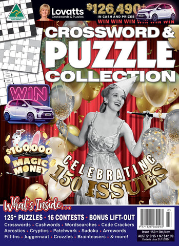 Crossword & Puzzle Collection 150 | LovattsMagazines.co.nz