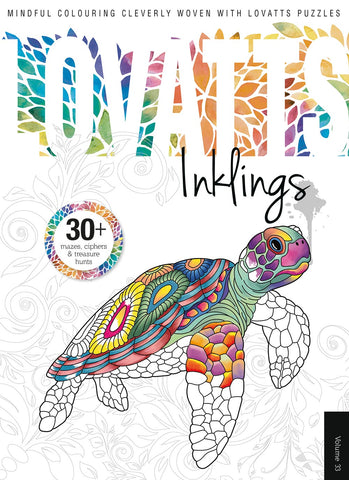 Lovatts Inklings Vol 33 - Clever colour-ins