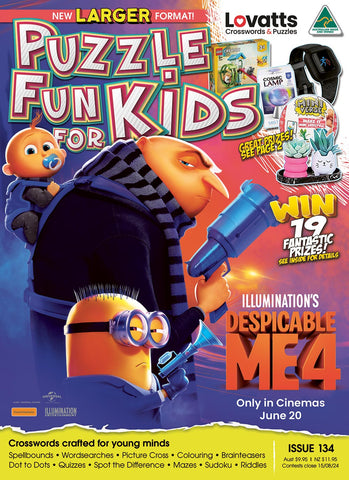 Puzzle Fun For Kids Issue 135 | LovattsMagazines.co.nz