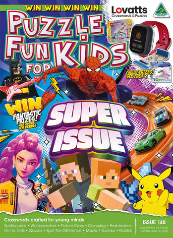 Lovattsmagazines.co.nz | Puzzle Fun For Kids issue 148