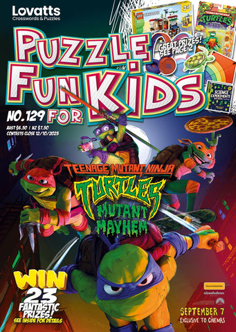 Puzzle Fun For Kids Issue 129 | LovattsMagazines.co.nz