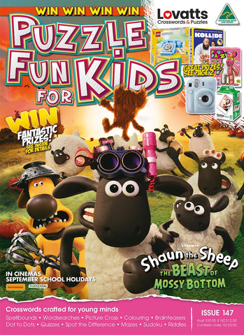 Puzzle Fun For Kids Issue 147 - (onsale 03/08/26)