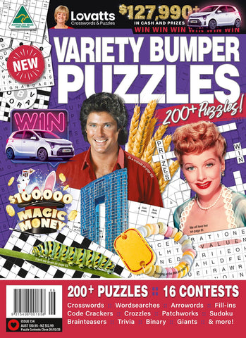 Variety Bumper Puzzles Issue 134 | LovattsMagazines.co.nz